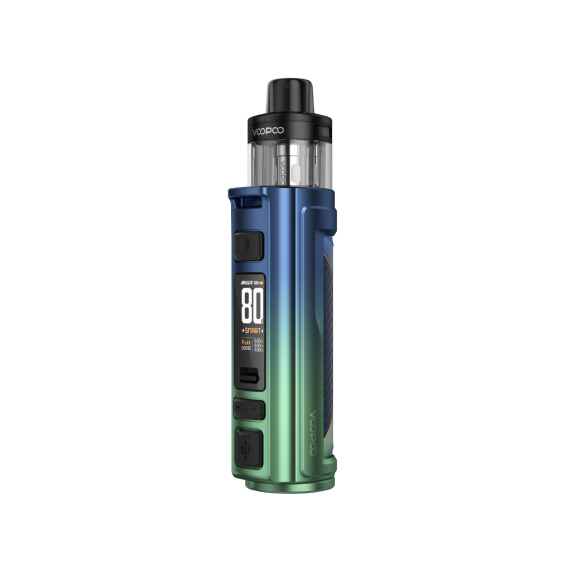 VooPoo Argus Pro 2 e-cigaret kit i Space Grey med udskiftelig PnP-X pod og plug and play coils