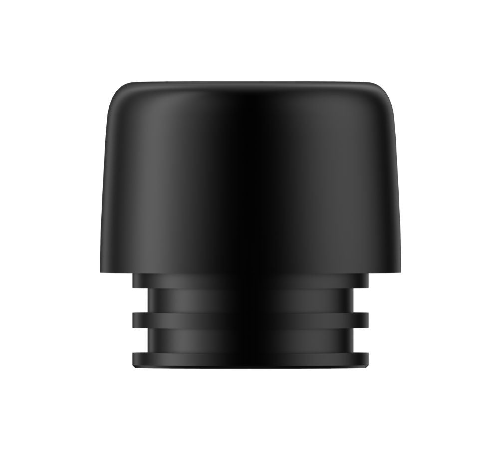 VOOPOO 810 Drip Tip Uforce-L Tank sort dryp-tip i mat sort med tydelige ringe og tæt pasform