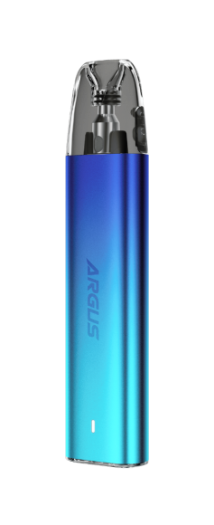 VOOPOO Argus G2 Mini Kit pod vape i Aurora Blue med indbygget 0,7 ohm coil og USB C opladning