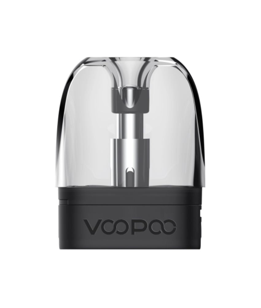 VOOPOO Argus Pod Cartridge 2 ML 0.7 Ohm 3 stk i gennemsigtig og sort med metalindsats