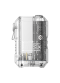Aspire GoTek X Mod Transparent gennemsigtig vape enhed med gennemsigtige vægge og detaljer i metallook