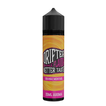 Drifter Orange Menthol 20ml e-væske i plastflaske med menthol aroma og sort låg