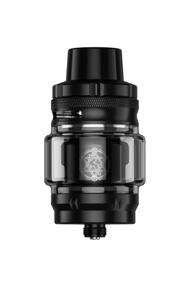 LostVape Centaurus Sub Ohm Tank i sort med topfyldning og justerbart luftindtag