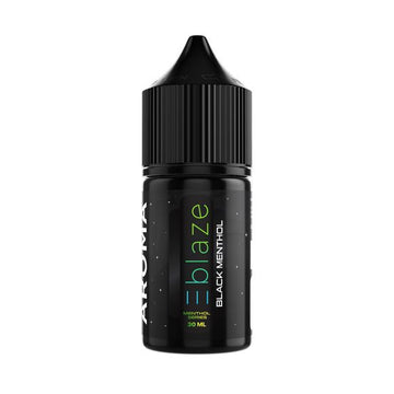 Blaze Black Menthol Aroma 30 ml duftaroma i sort flaske med menthol duft og 30 ml indhold