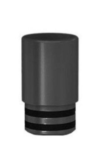 Joyetech eGo AIO Cyclone Drip Tip 5 dele i sort metal med glat cylindrisk form og tætsluttende ring