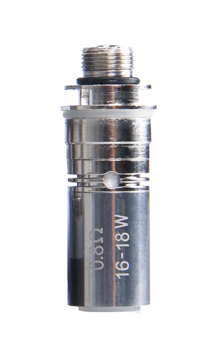 Innokin Prism S Coil 0.8 5 stk. spole til e cigaret i sølvfarvet metal med synlig gevindtop