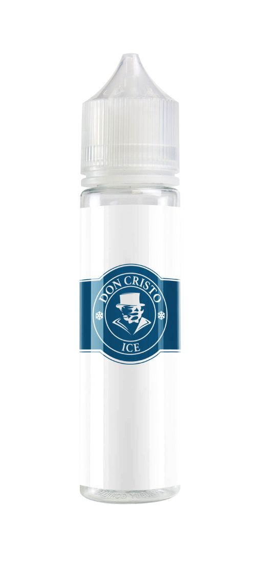 Don Cristo Ice 20 ml 70 30 nikotinfri e-væske i klar flaske med ismærkat