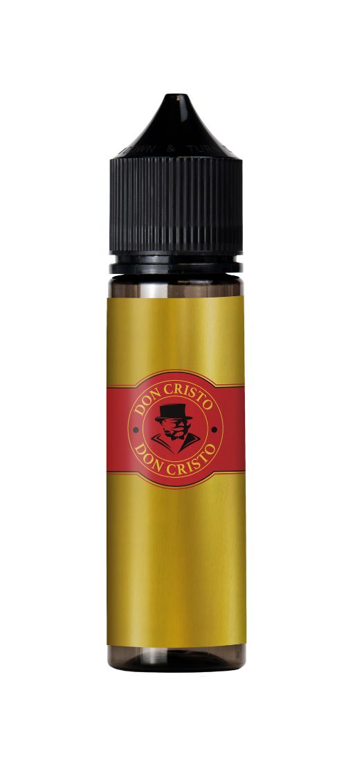 Don Cristo 20ML 7030 e væske i gylden flaske med 70 30 VG PG blanding og 20 ml indhold
