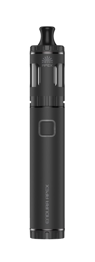 Innokin Endura Apex Kit sort vape kit med tank og udskiftelige coils, vist på hvid baggrund