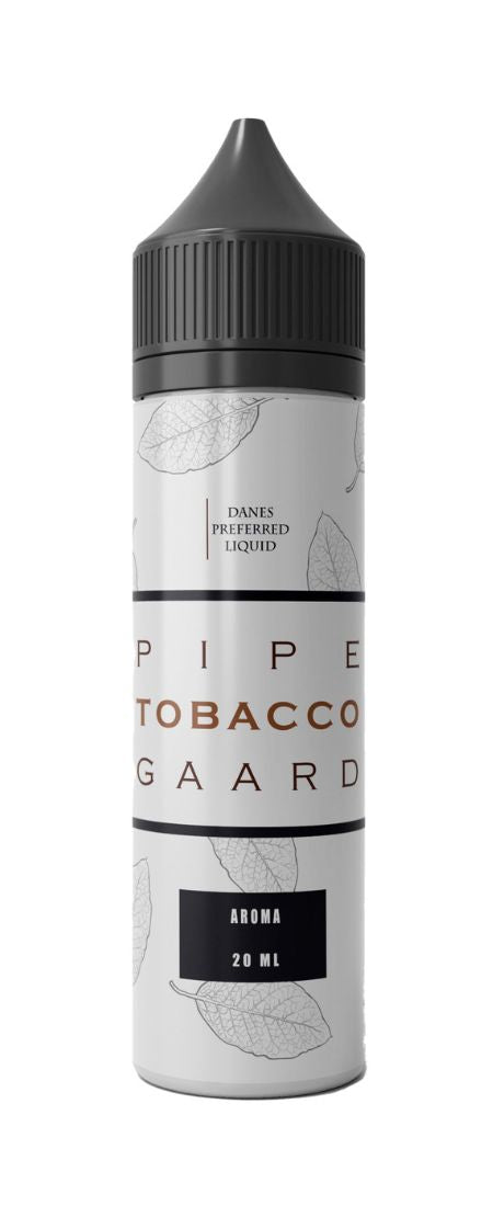 Danes Preferred Liquid Pipe Tobacco Gaard 20 ml e-væske i nikotinsalt, hvid flaske med pipe tobacco smag