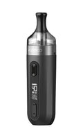 VooPoo V.Suit Kit sort e-cigaretkit med sort krop og gennemsigtig tank samt 40 W display