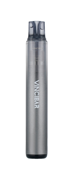 ZOVOO Vincibar Pro Device pakke i sølvgrå med mentholsmagede e-liquid pods i starter kit til 18